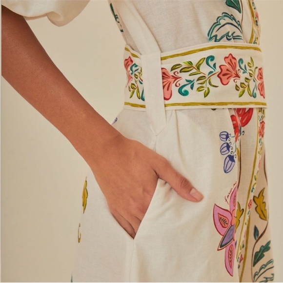 Farm Rio Floral Insects Romper - Picture 4 of 8